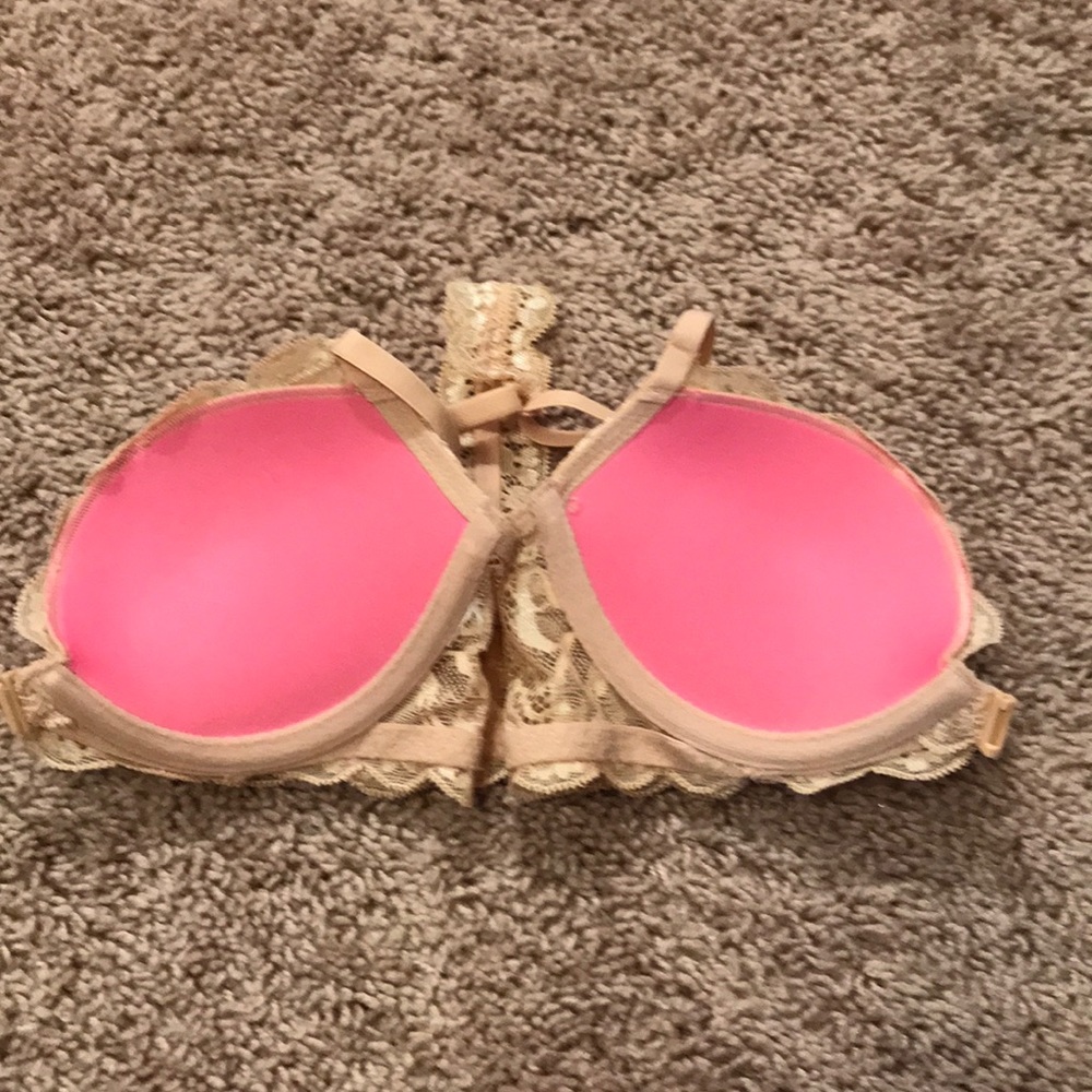 PINK Tan Razor Back Bra - Picture 4 of 4